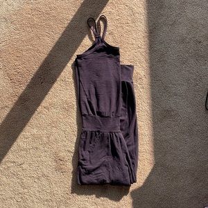 Ripple brand eggplant yoga jumpsuit - size S